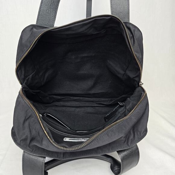 Adidas Leather & Cotton Satchel Bag Black T04TDWM900057 - Picture 5 of 16